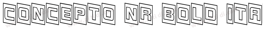 Concepto Nr Bold Ita字体转换 Concepto Nr Bold Ita字体转换
